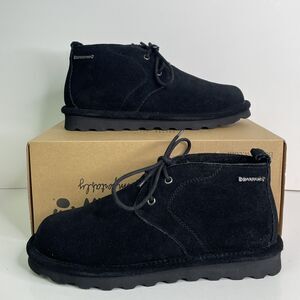 Bearpaw Skye Black Suede Cozy Chukka Boots 2578W Women's Size 8